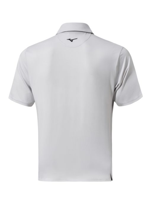 Mizuno Quick Dry Comp Polo Light Grey – Image 2