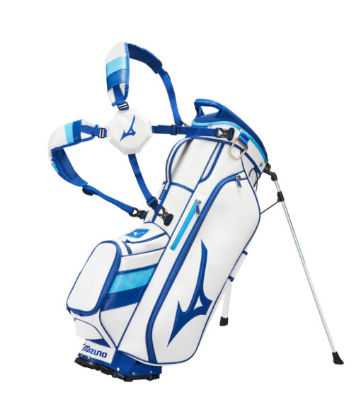 Mizuno Tour Stand Bag White/Blue