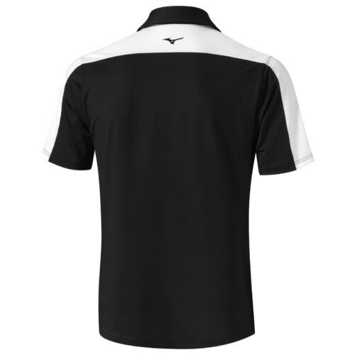 Mizuno Comp Trim Polo Black – Image 2