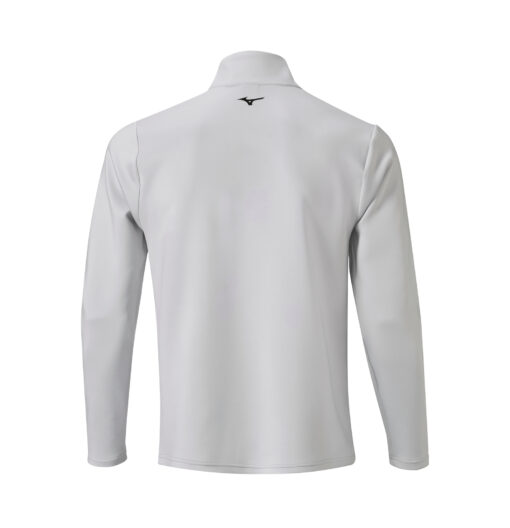 Mizuno Breeze T-Stripe 1/4 Zip Grey – Image 2