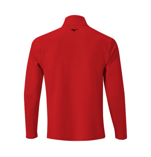Mizuno Breeze T-Stripe 1/4 Zip Red – Image 2