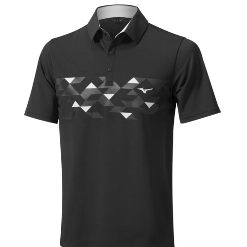 Mizuno Winter Checker Polo Shirt Thermo – Image 4
