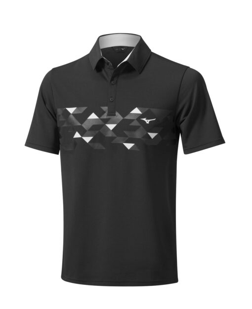 Mizuno Winter Checker Polo Shirt Thermo – Image 4