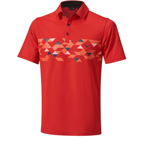 Mizuno Winter Checker Polo Shirt Thermo – Image 2