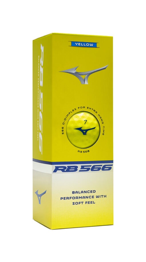 Mizuno RB566 Yellow  – 1 Dozen (12 golf balls) – Image 5