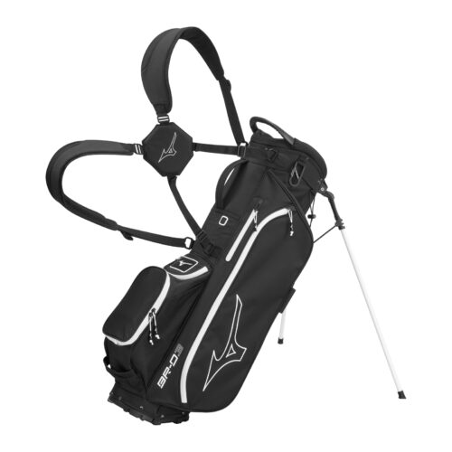 Mizuno BR-D3 25 Stand Bag Black/White BRD3S2309NS 5059882226157