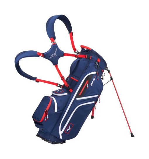 Mizuno BR-DX Stand Bag Navy/Red
