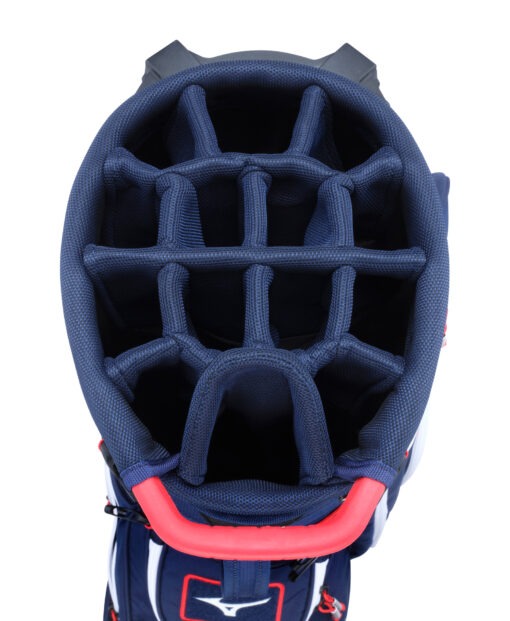 Mizuno BR-DX Stand Bag Navy/Red – Image 3