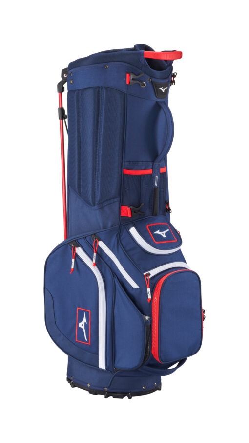 Mizuno BR-DX Stand Bag Navy/Red – Image 2