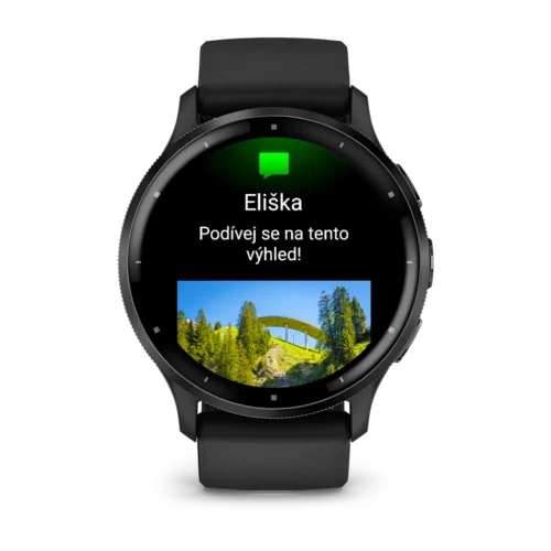 Garmin Venu® 3 Slate/Black, Silicone band