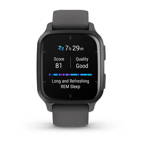 Garmin Venu® Sq 2 Slate / Shadow Grey silicone band