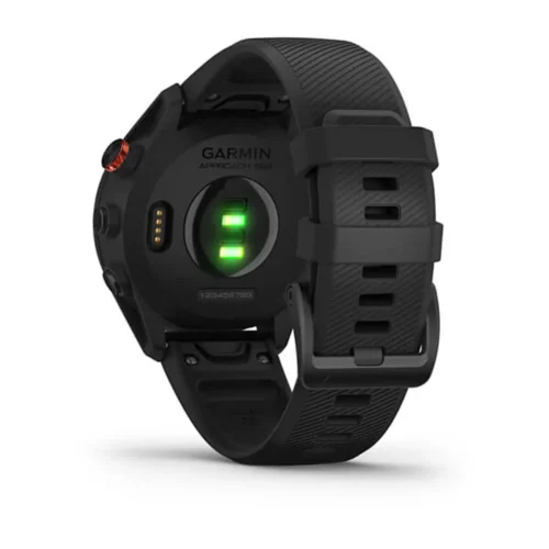 Approach® S62 Black/Black Silicone Band